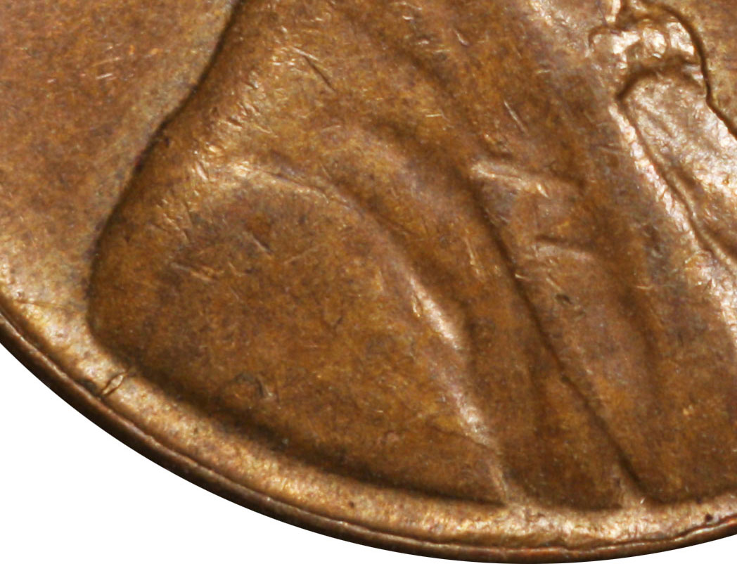 Later-Stage-Ldb4-1957-D-072-Lincoln-Cent-BIE