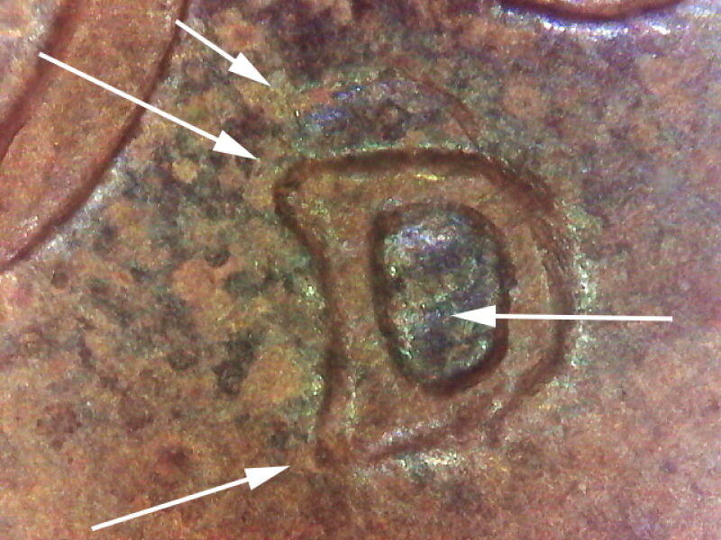 1960-D-Lincoln-Cent-RPM#13--D/D/D-Instead-Of-D/D?