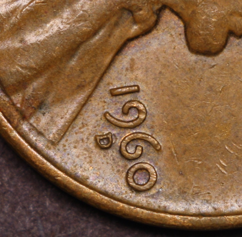 1960-D-Lincoln-Cent-RPM#13--D/D/D-Instead-Of-D/D?
