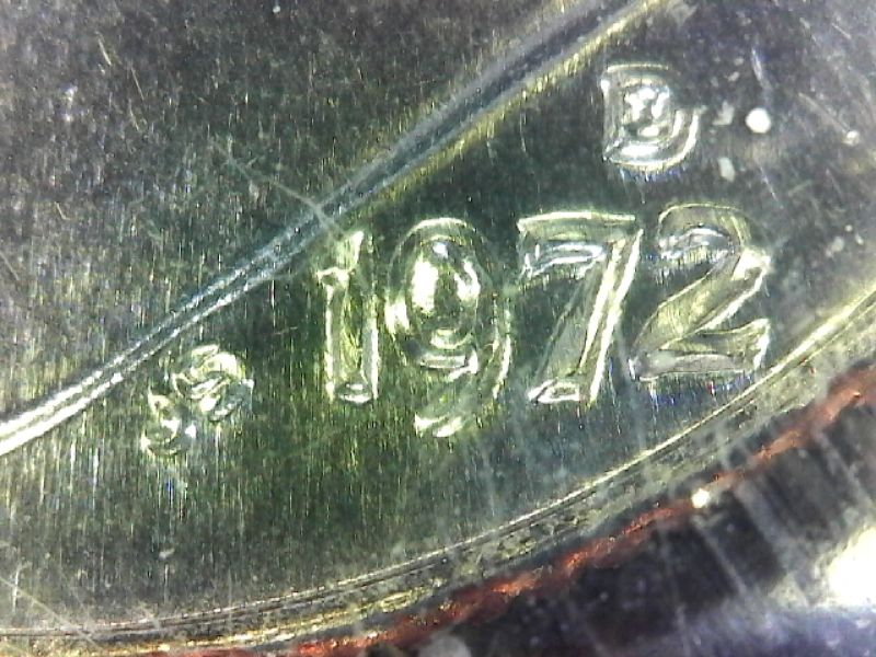 1972-D-Roosevelt-Dime-With-Weird-Thickness-In-Devices