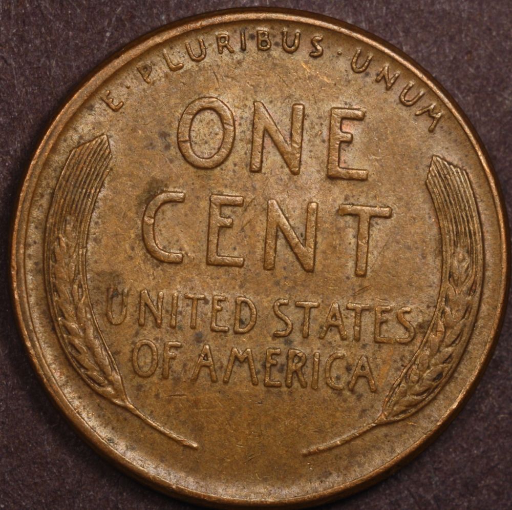 1950-D-Lincoln-Wheat-Cent-W/-Interior-Die-Break