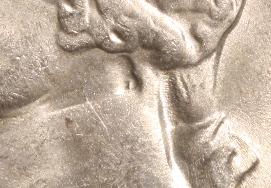 1945-P-Jefferson-Nickel-P/P/P-RPM-W/-Die-Clash-Or-Stuckthru?