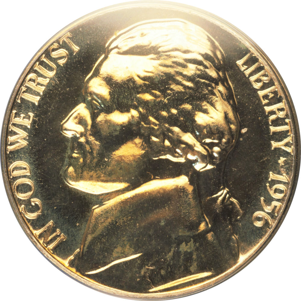 1956-Jefferson-Nickel-Proof-WDDO-001-Quintupled-Top-100-Best-Of-Varieties