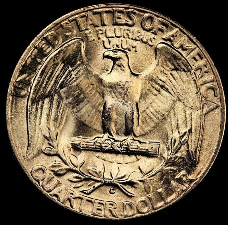 1949-D-25�-Washington-Quarter-D/D/D-WRPM-003