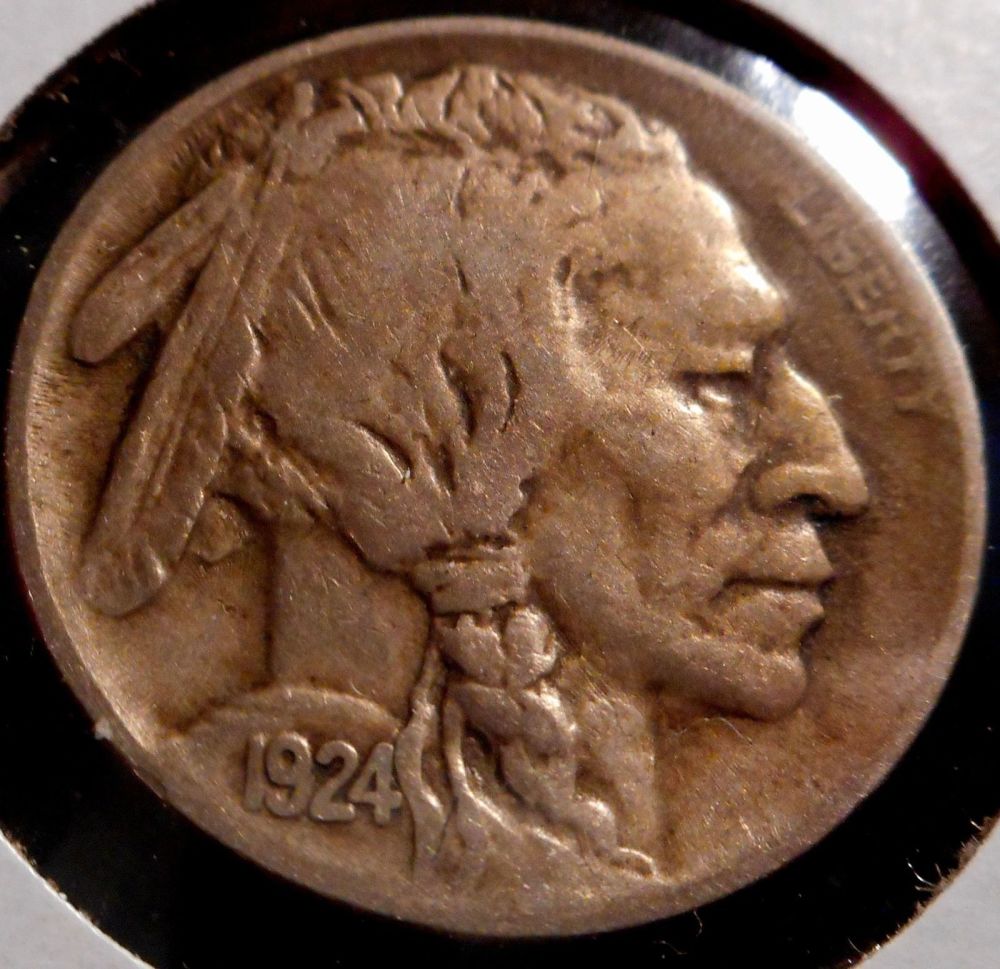 1924-Buffalo-Nickel-No-F--Missing-Designers-Intials