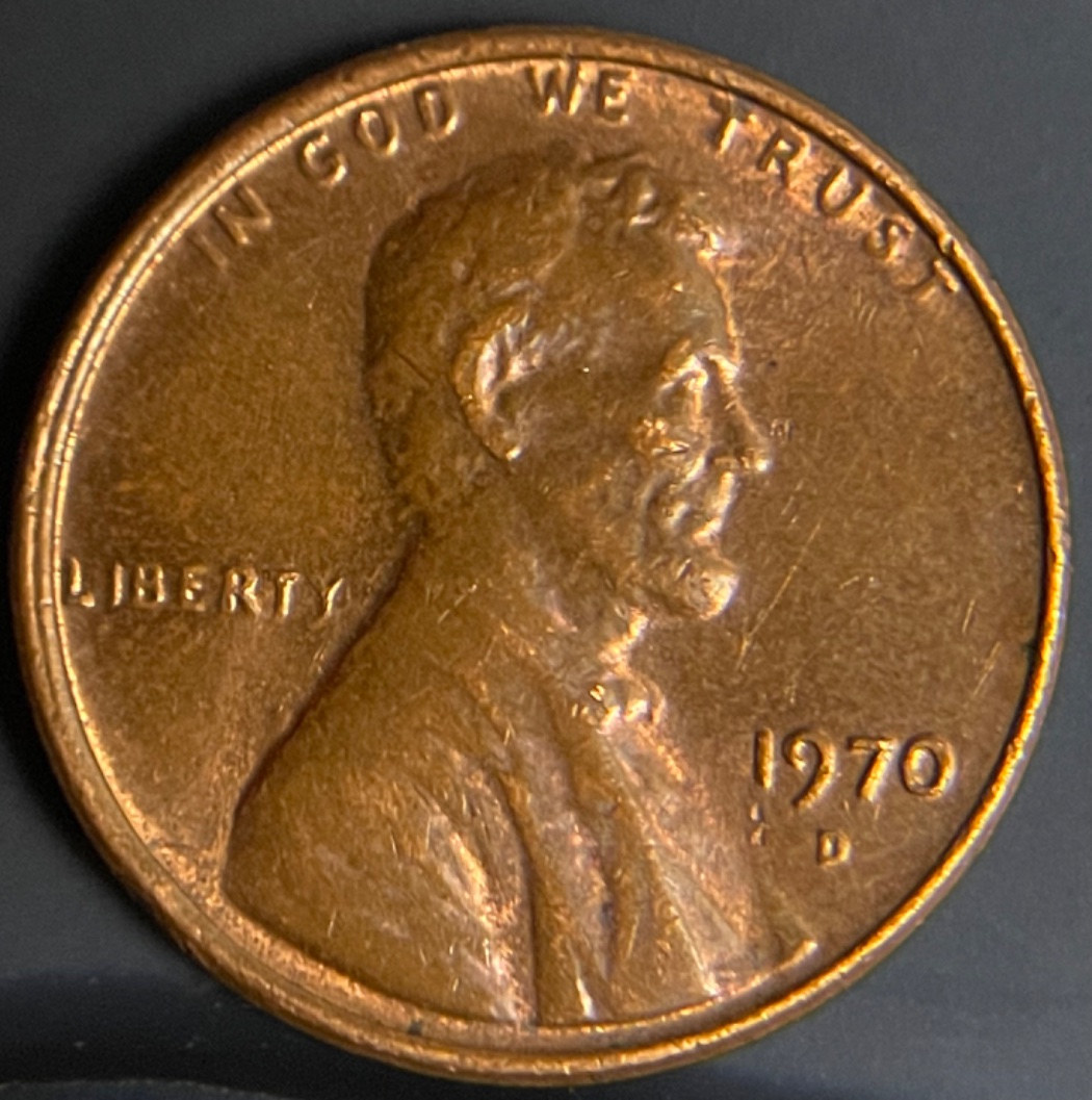 1970-D-LD-Lincoln-Cent-Over-Polished-Die-Observe/-Die-Deterioration-Reverse/Observe