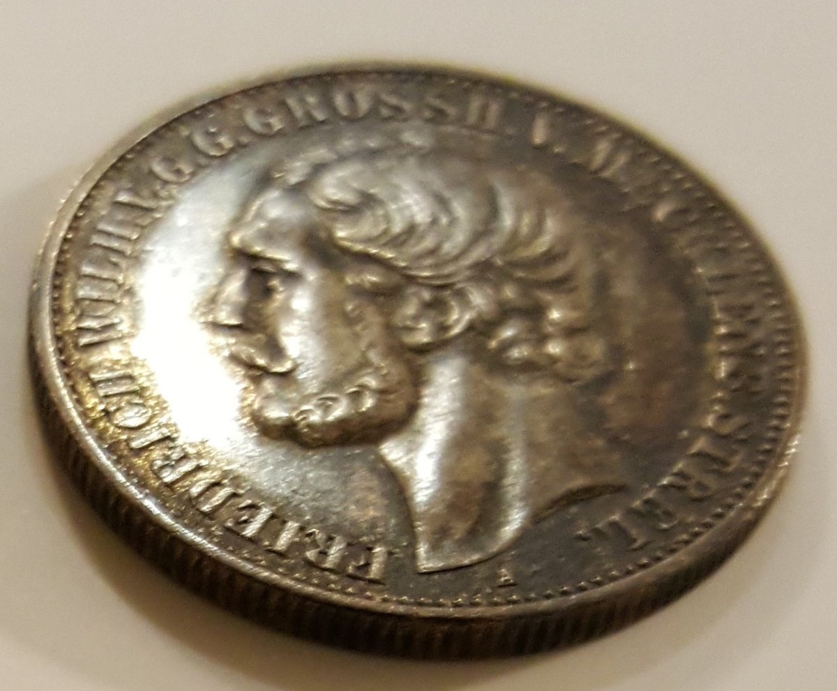 German-States-Mecklenburg-Strelitz-2-Mark-1877-Silver