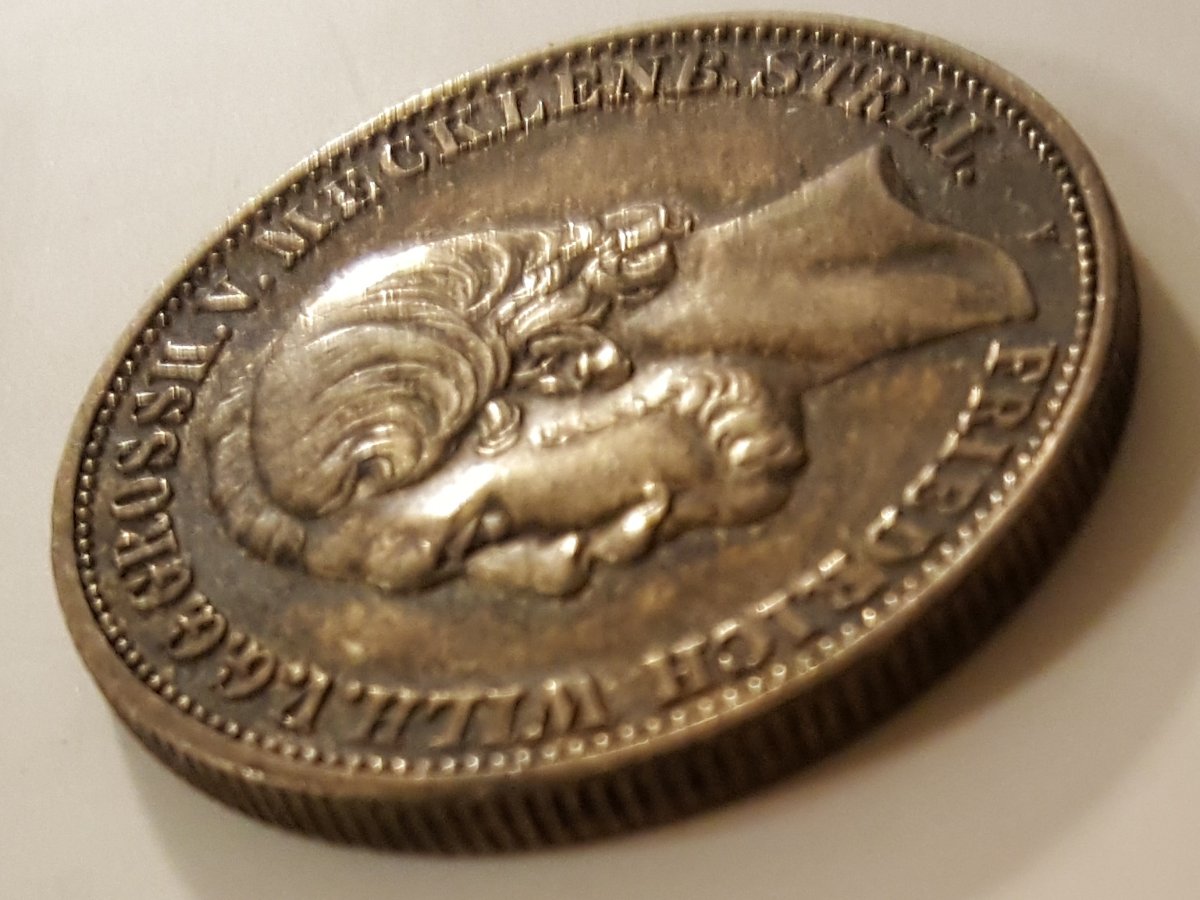 German-States-Mecklenburg-Strelitz-2-Mark-1877-Silver