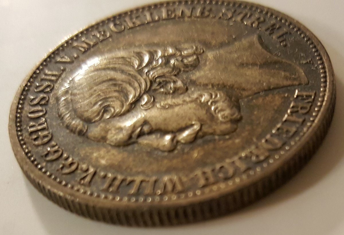 German-States-Mecklenburg-Strelitz-2-Mark-1877-Silver