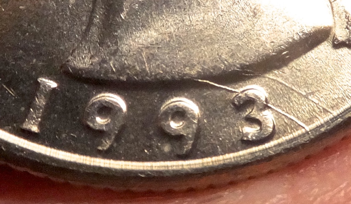 1993-P-Quarter-With-OBV-&-REV-Die-Cracks