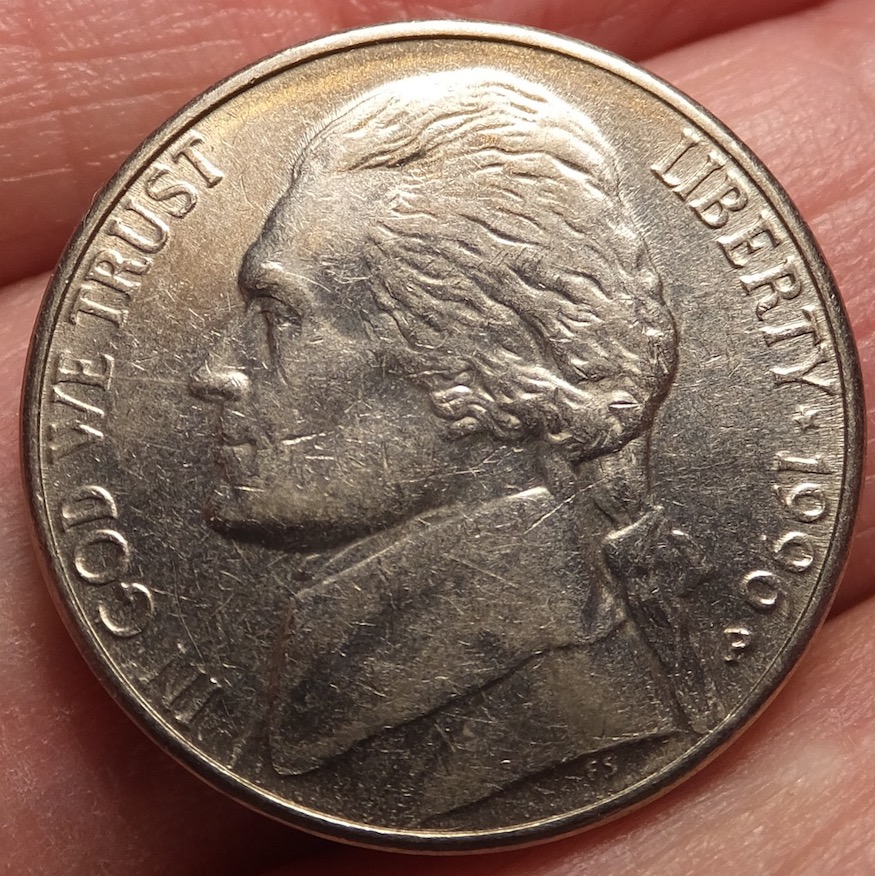 1996-P-Nickel-Die-Crack-From-Nose-To-'E'