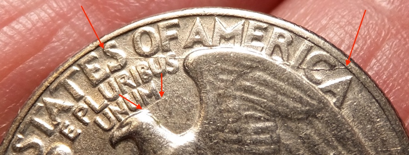 1966-Washington-Quarter-With-Reverse-Die-Cracks