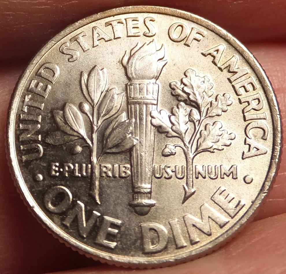 A-2004-P-Rosie-Loaded-With-Die-Cracks/Chips-Obverse-And-Reverse