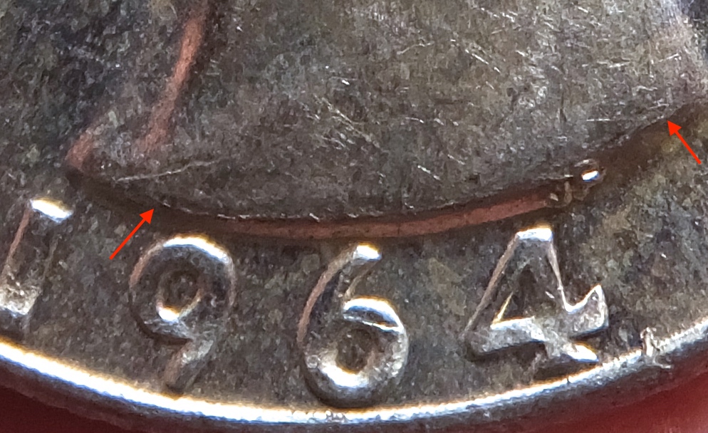 1964-D-Washington-Quarter-With-Reverse-Die-Crack.