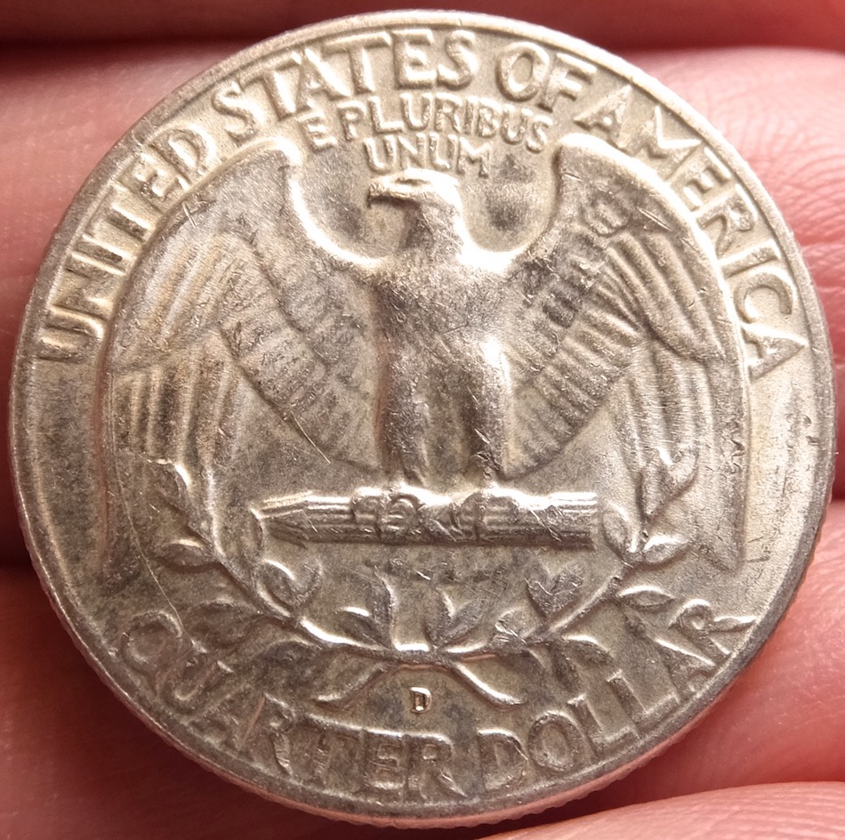 1964-D-Washington-Quarter-With-Reverse-Die-Crack.