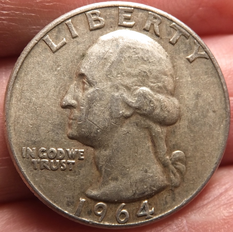 1964-D-Washington-Quarter-Reverse-Lamination