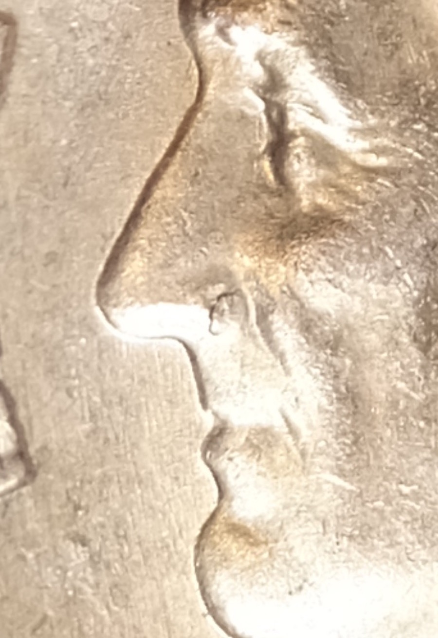 1962-Rosie-Dime-With-Small-Obverse-Lamination