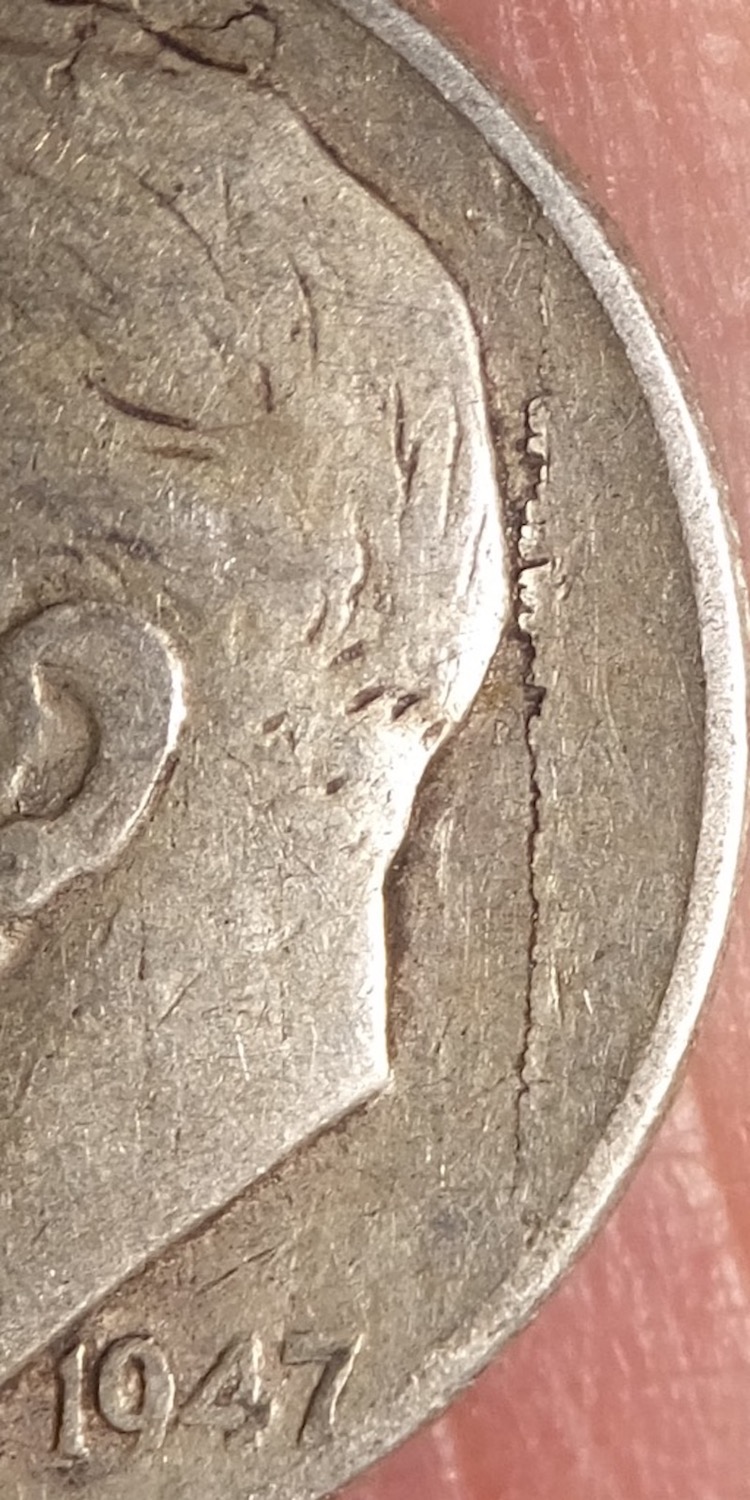1947-Rosie-Dime-With-Obverse-Lamination