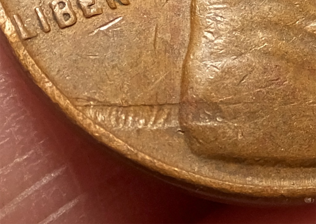 1959-D-Cent-With-Obverse-Lamination