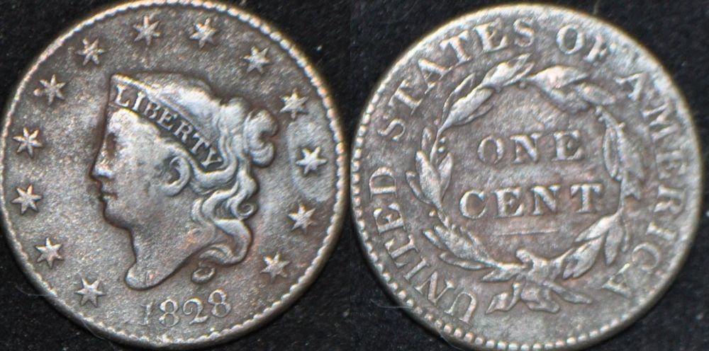 Found-An-1828-N-9-Large-Cent