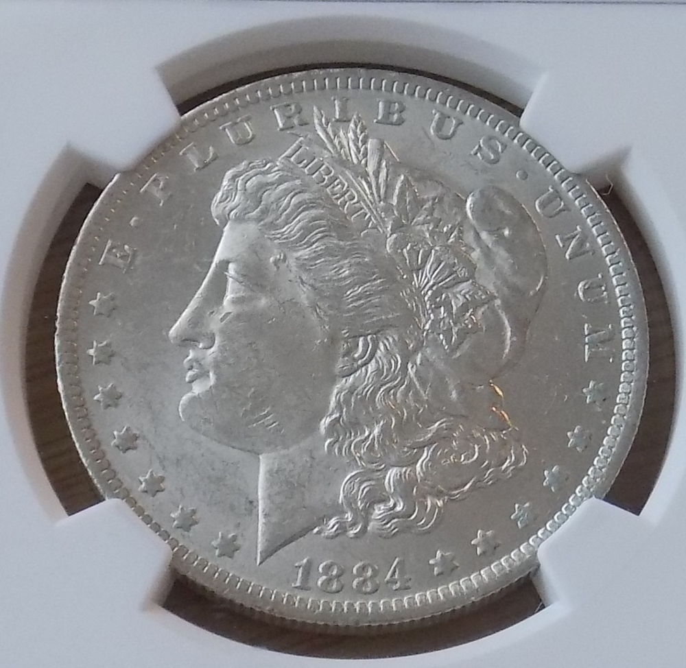Morgan-Dollar-1884-O-MS-61,-A-Little-Show-And-Tell