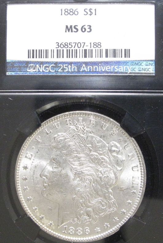 Morgan-Dollar-1884-O-MS-61,-A-Little-Show-And-Tell