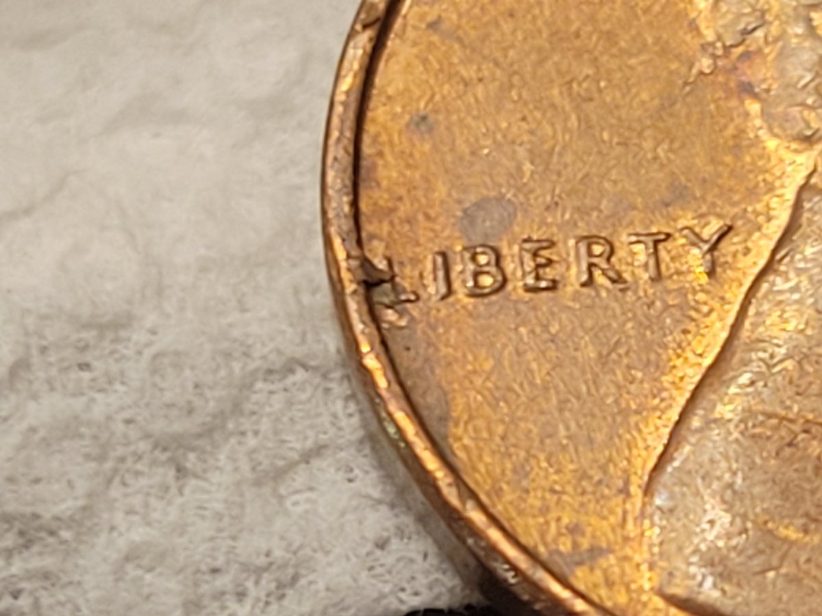 1971-D-Cent,-Lam,--Possible-Strike-Through,-Minor-Clash