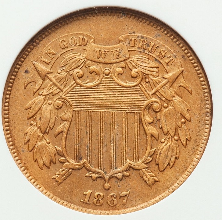 1867-2c-Repunched-Date?-Overdate?-Sloppy-Engraver's-Marks?