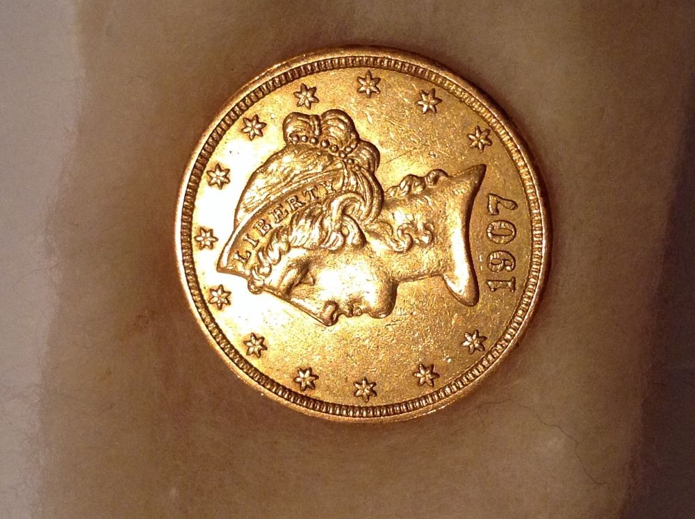 Gold-Coin-Grades-1907-$5/-1925-$2.5