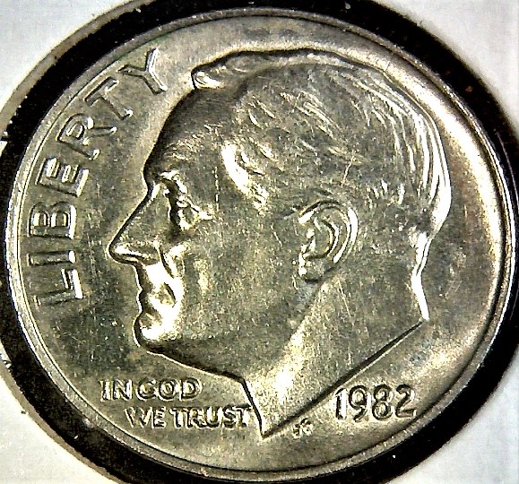 1982-P-No-P-Roosevelt-Dime-Thoughts-And-Grade-Please