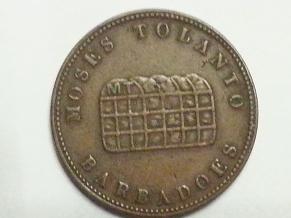 Half-Penny-Moses-Tolanto-1852-Barbados