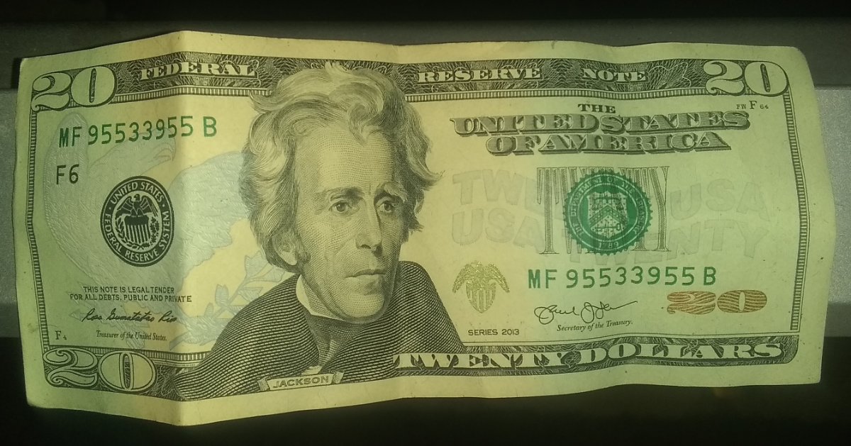 2017-Numbers-On-$20-Bill.
