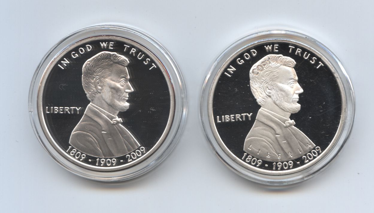Lincoln-Dollar-Tribute---Copy-What-Is-This?-Id:-2009-Liberia-Clad-Collector's-Rounds