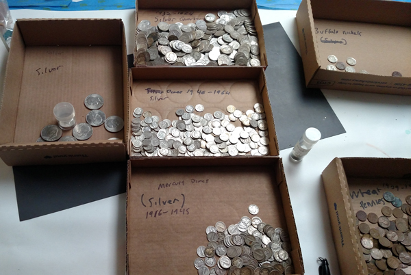 Coin-Collection-And-Silver-Content