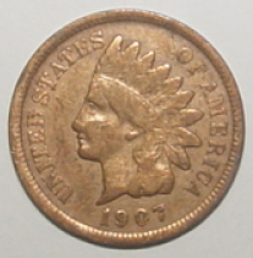 1907-Indian-Head-Penny,-Gold-Looking.-Are-They-Supposed-To-Look-Like-That?