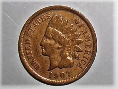 1907-Indian-Head-Penny,-Gold-Looking.-Are-They-Supposed-To-Look-Like-That?