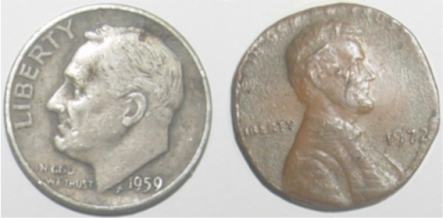 1972-Lincoln-Cent-The-Size-Of-A-Dime-Look-At-The-Rim.