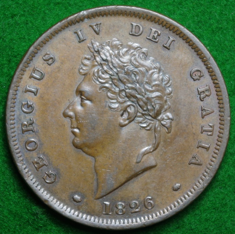 British-1826-Penny---Grade?