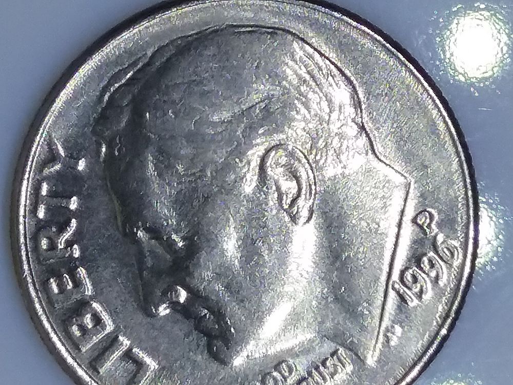 1996-P-Dime-Error-Extra-Hair-Die-Chip?