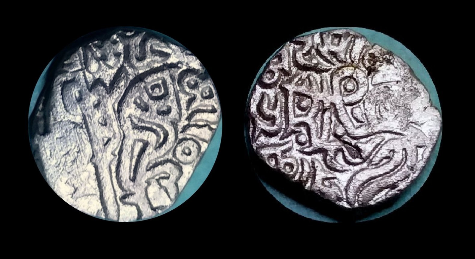Coins-Of-India---Bull-And-Horseman-Coins-And-Some-Variants