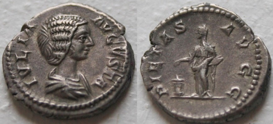 Julia-Domna-Denarius