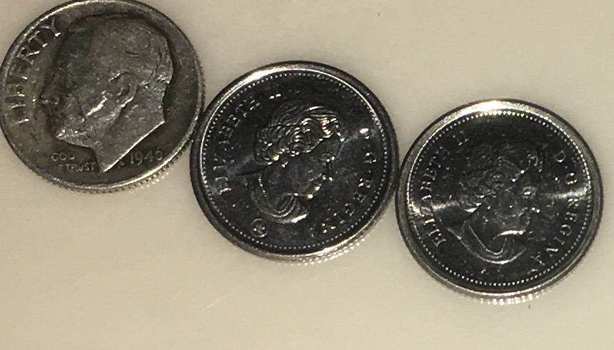Dime-Roll-Searching