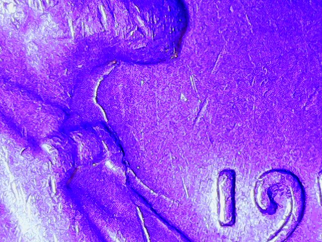 1957-D-LWC,-Die-Crack-From-Chin-To-Date.