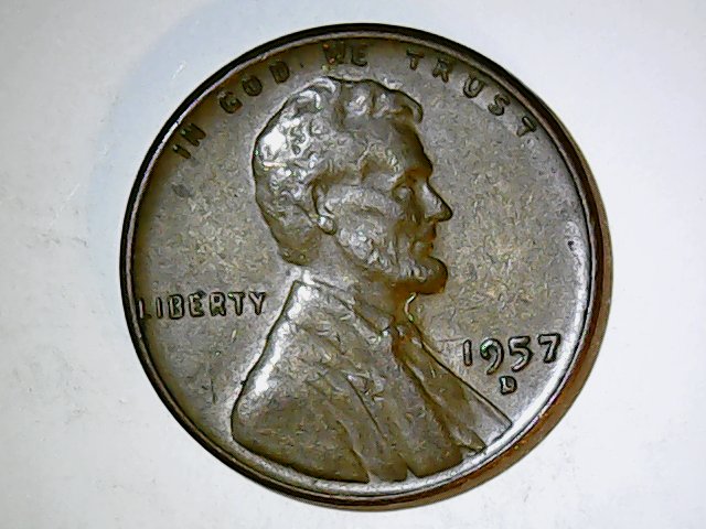 1957-D-LWC,-Die-Crack-From-Chin-To-Date.