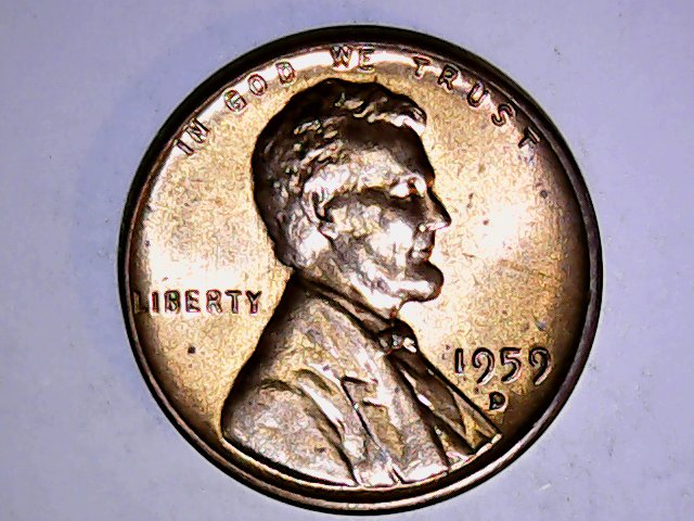 Three-1959-D-LWC,-Die-Crack-All-3-At-Memorial,-And-One-Has-Odd-Lamination.
