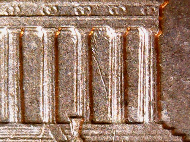 Three-1959-D-LWC,-Die-Crack-All-3-At-Memorial,-And-One-Has-Odd-Lamination.