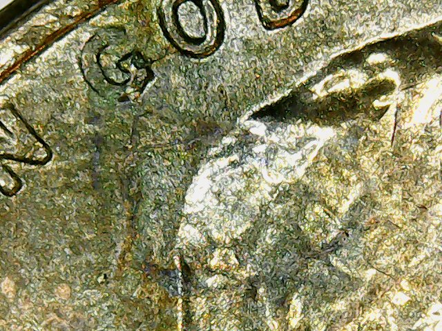 1975-D-LMC,-Multiple-Obverse-Delaminations.