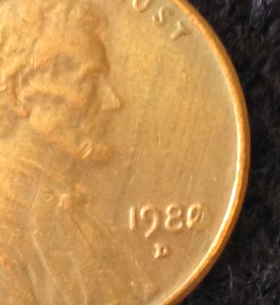 1980-Lincoln-Cent-Odd-0---Also-Woody?