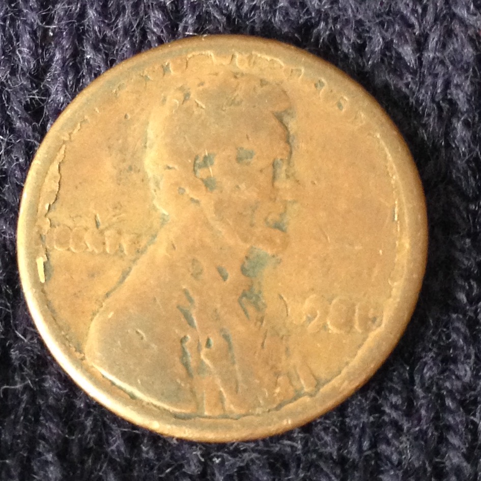 Can't-Identify-The-Date---Funny-Looking-Lincoln-Cent-...
