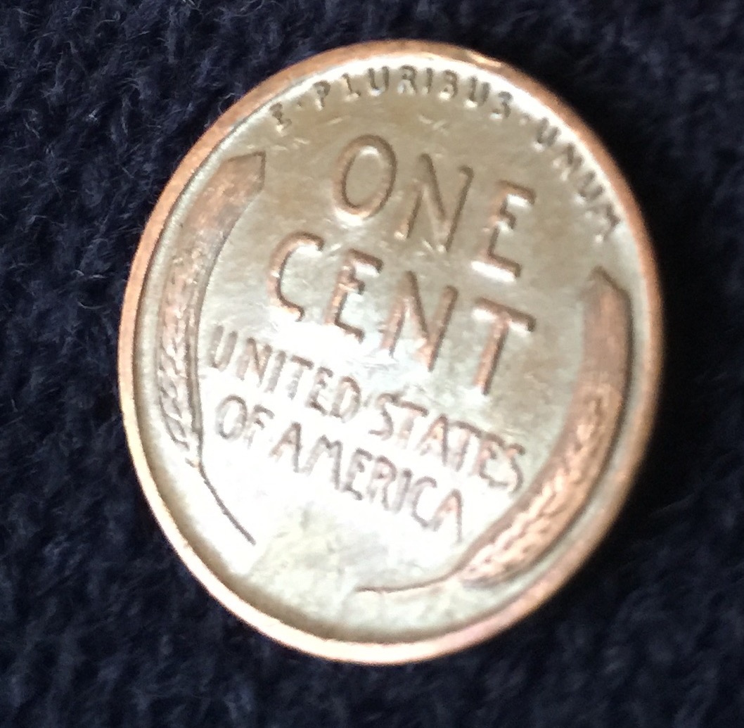 Nice-Brown-Luster-1919-Lincoln-Wheat-,-Looks-Right-?